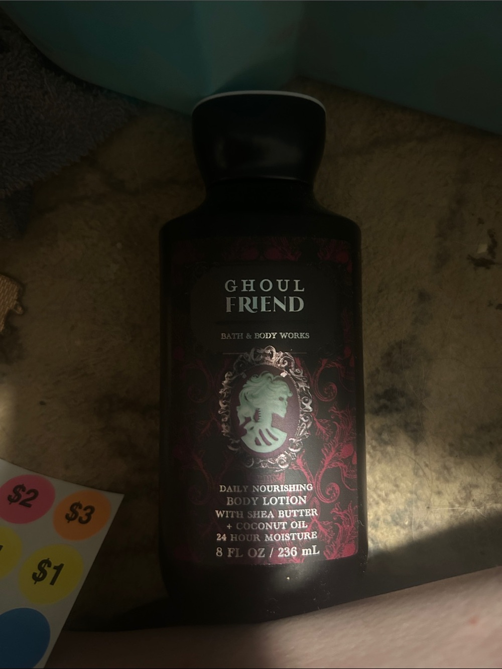 Bath & Body Works Ghoul Friend Lotion - Black & Burgundy